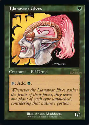 Llanowar Elves - 30a Spoiler