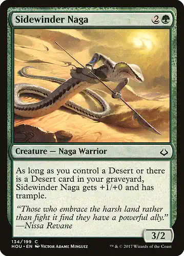 Sidewinder Naga - hou Spoiler