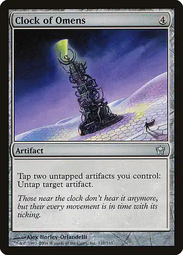 Clock of Omens - 5dn Spoiler