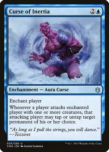 Curse of Inertia - cma Spoiler