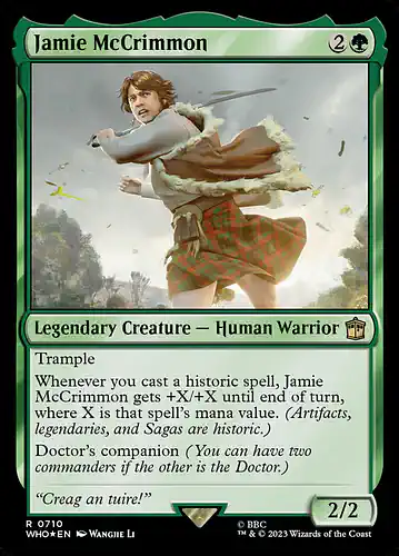 Jamie McCrimmon - who Spoiler