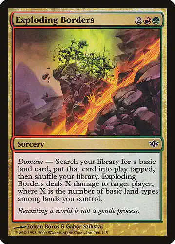 Exploding Borders - con Spoiler