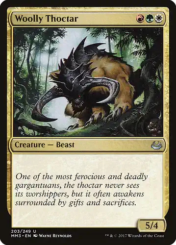Woolly Thoctar - mm3 Spoiler
