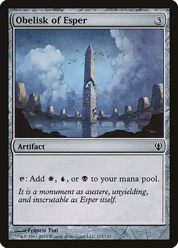 Obelisk of Esper - arc Spoiler