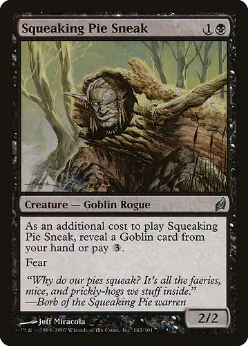 Squeaking Pie Sneak - lrw Spoiler