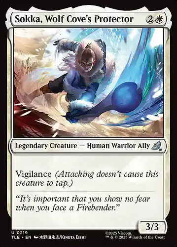 Sokka, Wolf Cove's Protector - tle Spoiler