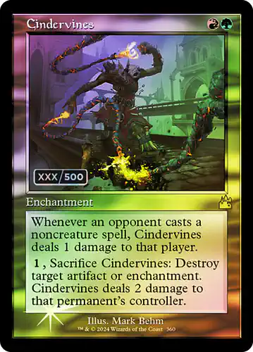Cindervines - rvr Spoiler