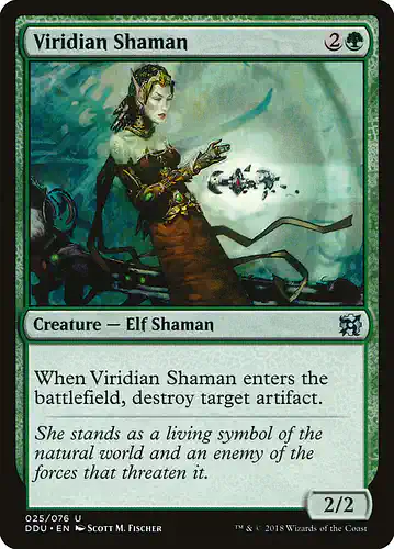 Viridian Shaman - ddu Spoiler