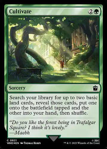 Cultivate - who Spoiler