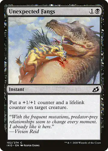 Unexpected Fangs - iko Spoiler