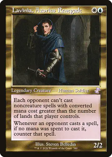 Lavinia, Azorius Renegade - tsr Spoiler