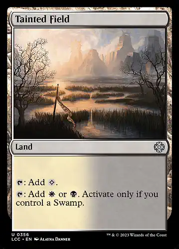 Tainted Field - lcc Spoiler