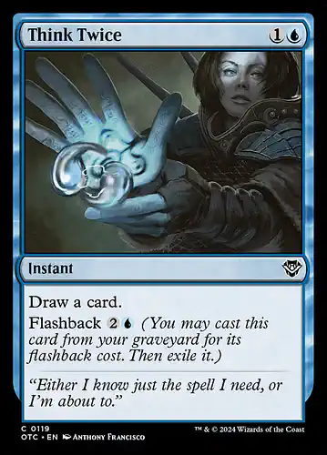 Think Twice - otc Spoiler