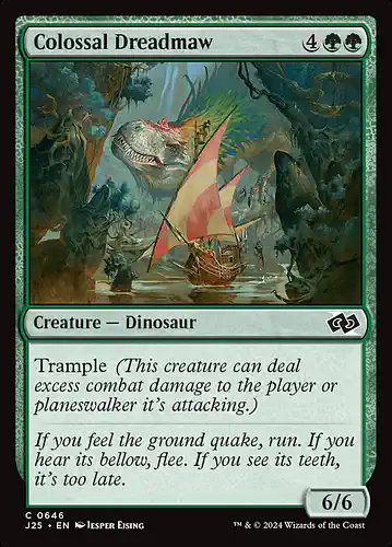 Colossal Dreadmaw - j25 Spoiler