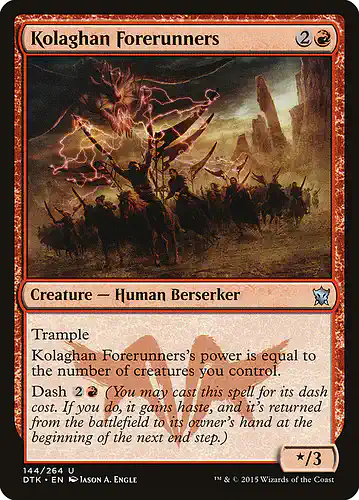 Kolaghan Forerunners - dtk Spoiler