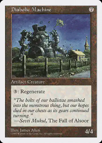 Diabolic Machine - 5ed Spoiler
