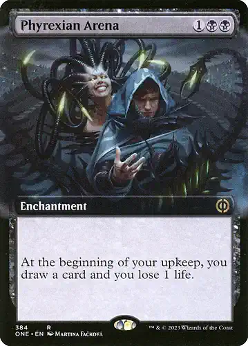 Phyrexian Arena - one Spoiler