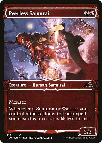 Peerless Samurai - neo Spoiler