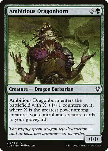 Ambitious Dragonborn - clb Spoiler