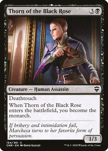 Thorn of the Black Rose - cmr Spoiler