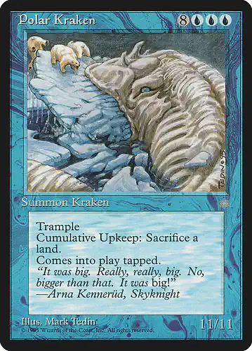 Polar Kraken - ice Spoiler