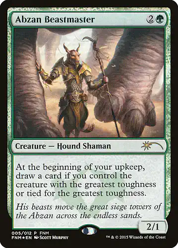 Abzan Beastmaster - f15 Spoiler