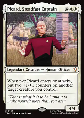 Picard, Steadfast Captain - trc Spoiler