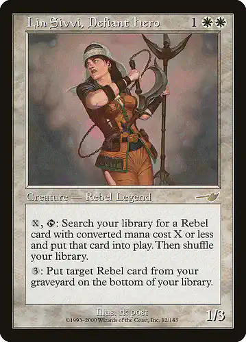 Lin Sivvi, Defiant Hero - nem Spoiler