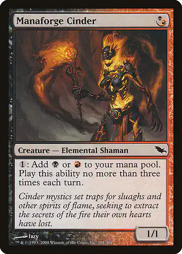 Manaforge Cinder - shm Spoiler