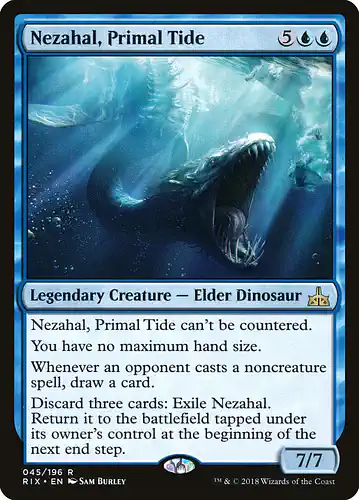 Nezahal, Primal Tide - rix Spoiler