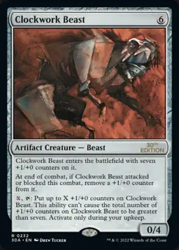 Clockwork Beast - 30a Spoiler
