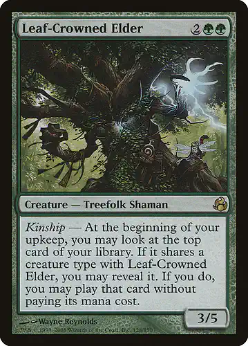 Leaf-Crowned Elder - mor Spoiler