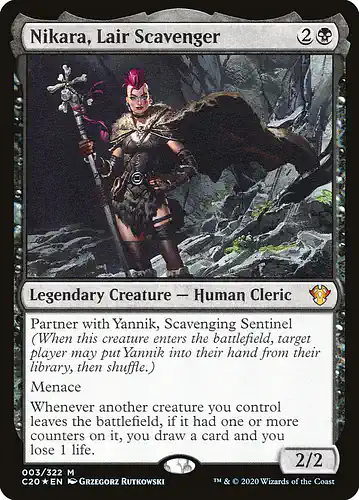 Nikara, Lair Scavenger - c20 Spoiler