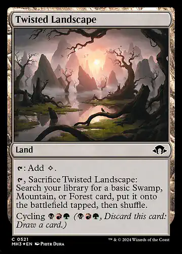 Twisted Landscape - mh3 Spoiler