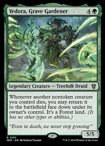 Yedora, Grave Gardener - mkc Spoiler