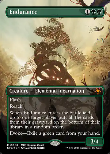 Endurance - spg Spoiler