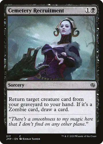 Cemetery Recruitment - jmp Spoiler
