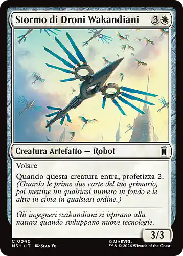 Wakandan Drone Flock - msh Spoiler