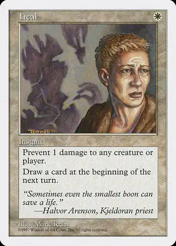 Heal - 5ed Spoiler