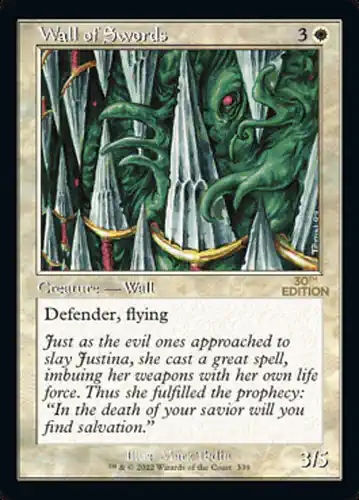 Wall of Swords - 30a Spoiler