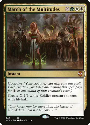 March of the Multitudes - ncc Spoiler