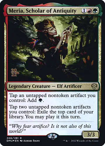 Meria, Scholar of Antiquity - dmu Spoiler