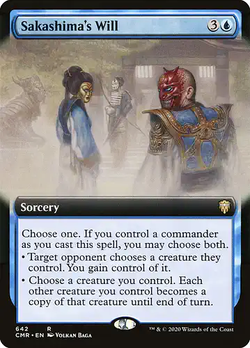 Sakashima's Will - cmr Spoiler