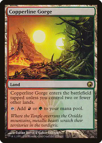 Copperline Gorge - som Spoiler