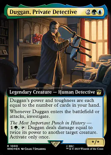Duggan, Private Detective - who Spoiler