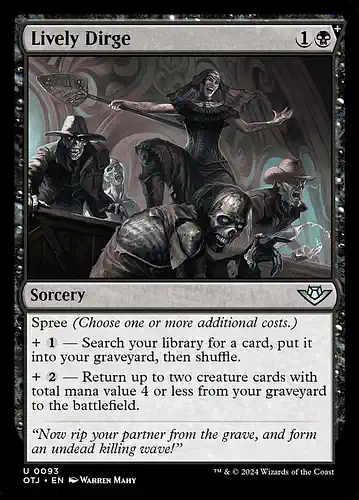 Lively Dirge - otj Spoiler