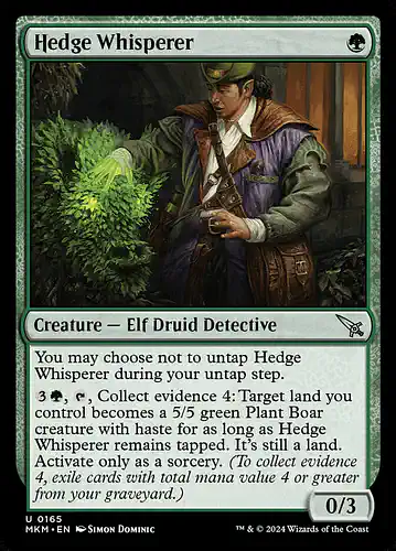 Hedge Whisperer - mkm Spoiler