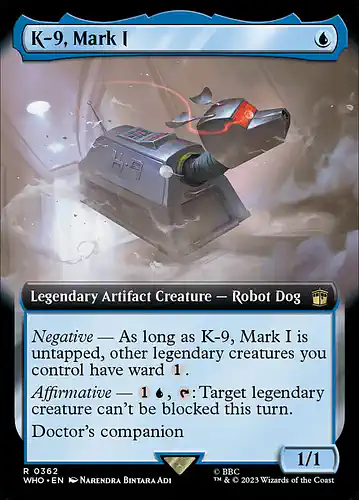 K-9, Mark I - who Spoiler