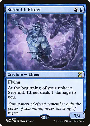 Serendib Efreet - ema Spoiler
