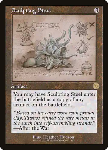 Sculpting Steel - brr Spoiler
